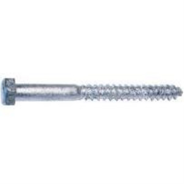 Scr Lag 1/2In 4-1/2In Hex MIDWEST (STOCK SALES) Lag Bolts – Hex – Glv 05597 - Iieemm