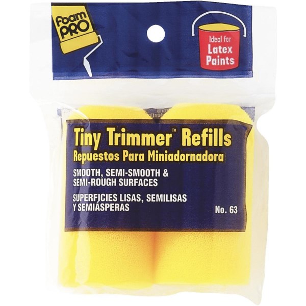 FoamPro Tiny Trimmer 2 In. Foam Roller Cover (2-Pack) - Iieemm