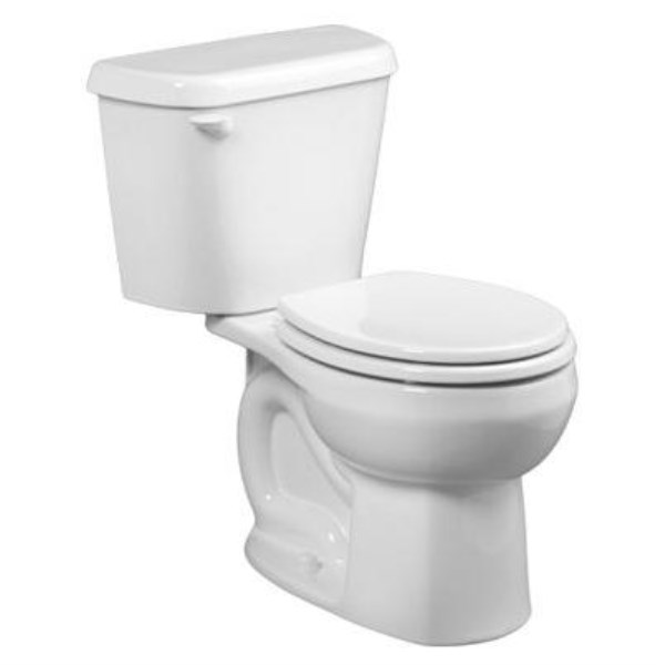 American Standard Colony White Round Bowl 1.6 GPF Complete Toilet - Iieemm