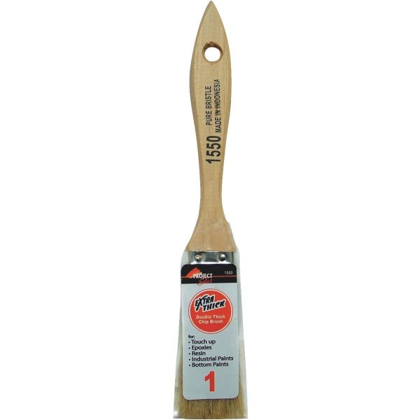 Project Select 1 In. Double Thick Chip Paint Brush - Iieemm