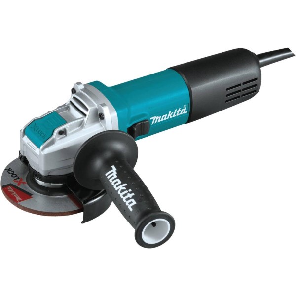 Makita 4-1/2 In. 7.5-Amp X-LOCK Angle Grinder with Lock On - Iieemm