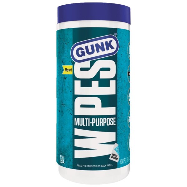 Gunk Citrus 8 In. x 12 In. Multi-Purpose Wipes (30-Count) - Iieemm
