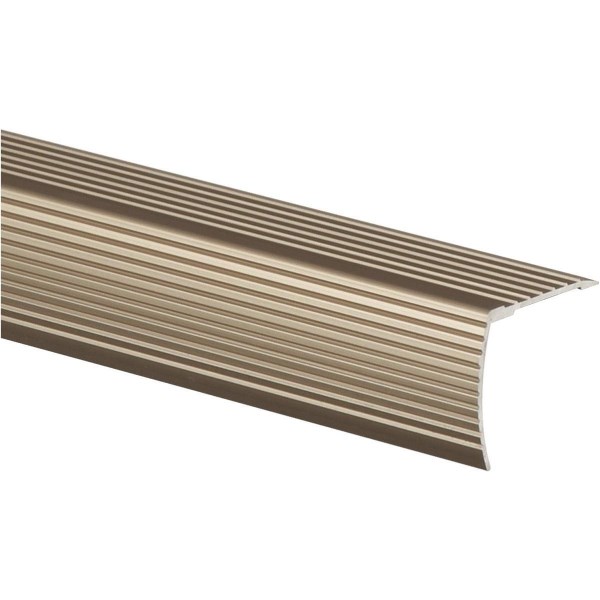 Frost King Satin Nickel 1-1/8 In. W x 36 In. L Aluminum Stairnose - Iieemm