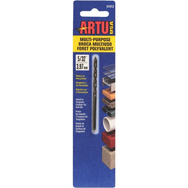 ARTU 5/32 In. Cobalt General Purpose Drill Bit - Iieemm