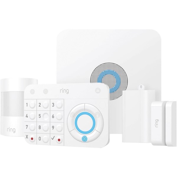 Ring Wireless Indoor White Motion Activated Alarm Kit - Iieemm