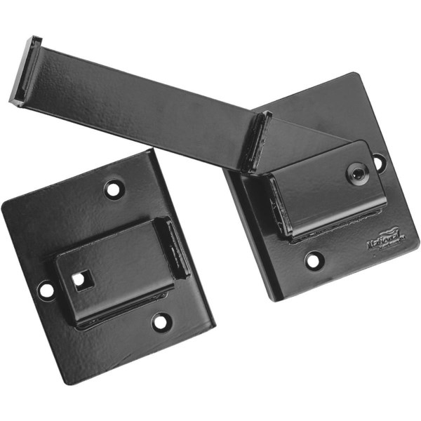 National Heavy-Duty Black Flip Gate Latch - Iieemm