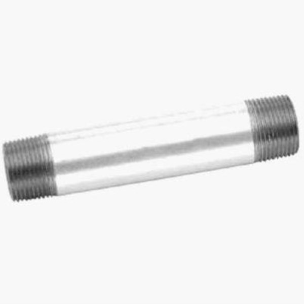 Anvil 1-1/4 In. x 5-1/2 In. Welded Steel Galvanized Nipple - Iieemm