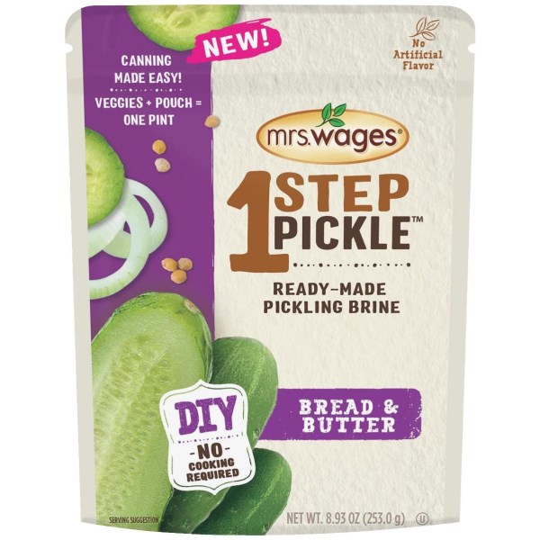 Mrs. Wages One Step Pickle Bread & Butter Kosher Dill Pickling Mix - Iieemm