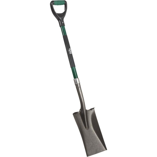 Do it Best 32 In. Fiberglass D-Handle Square Point Garden Spade - Iieemm
