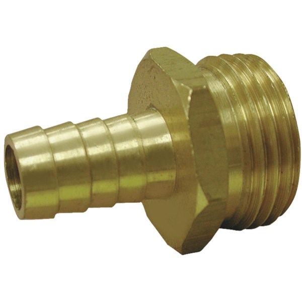 Anderson Metals 3/4 In. Barb x 3/4 In. MHT Brass Hose Barb - Iieemm