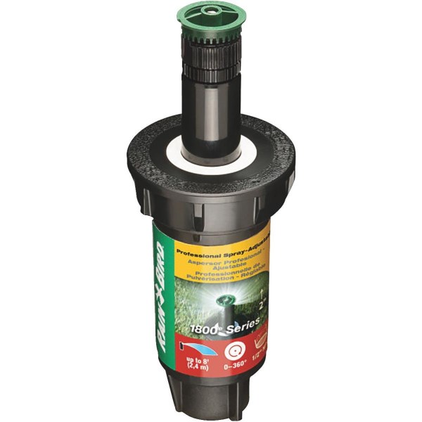 Rain Bird 2 In. Full Circle Adjustable 8 Ft. Rotary Sprinkler - Iieemm