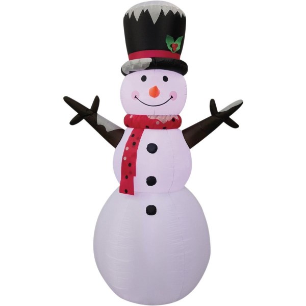 8 Ft. LED Christmas Snowman Airblown Inflatable - Iieemm