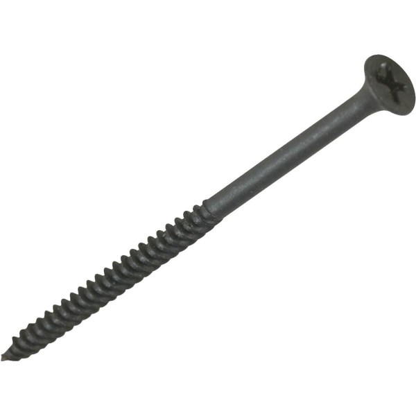 Grip-Rite #6 x 1-5/8 In. Fine Thread Black Phosphate Drywall Screw (5000 Ct.) - Iieemm
