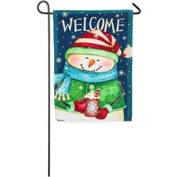 Evergreen Flag & Garden Snow Country 2-Sided Polyester 1’6 x 1 ft. Garden Flag - Iieemm