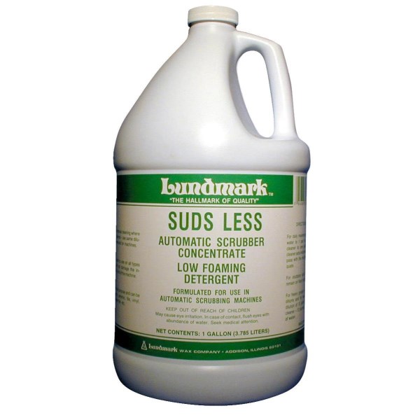 Lundmark 1 Gal. Suds Less Cleaner for Use in Automatic Scrubbing Machine - Iieemm