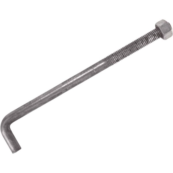Grip-Rite 5/8 In. x 10 In. Bright Anchor Bolt (50 Ct.) - Iieemm