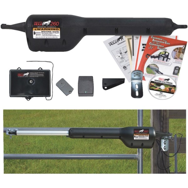 Mighty Mule MM271 12 Ft. 300 Lb. Single Gate Opener Kit - Iieemm