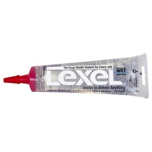 Sashco Lexel 5 Oz. Caulk Polymer Sealant, Clear - Iieemm