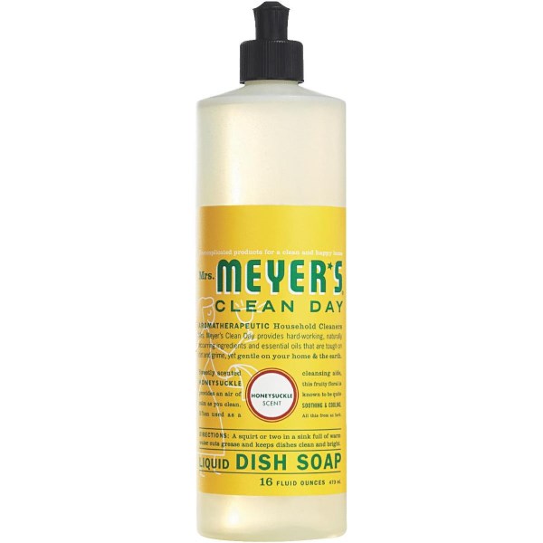 Mrs. Meyer’s Clean Day 16 Oz. Honeysuckle Scent Liquid Dish Soap - Iieemm