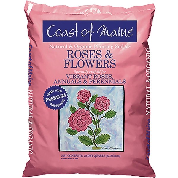 Coast of Maine 20 Qt. Rose & Flower Soil - Iieemm