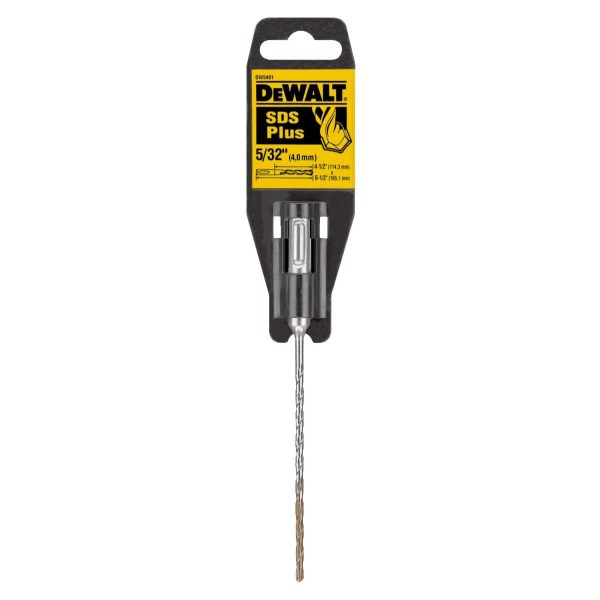 DEWALT SDS-Plus 5/32 In. x 6-1/2 In. 2-Cutter Rotary Hammer Drill Bit - Iieemm