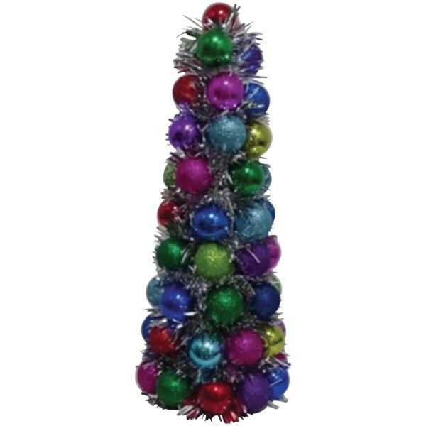 Youngcraft 17 In. Multi Bright Shatterproof Cone Specialty Tree - Iieemm