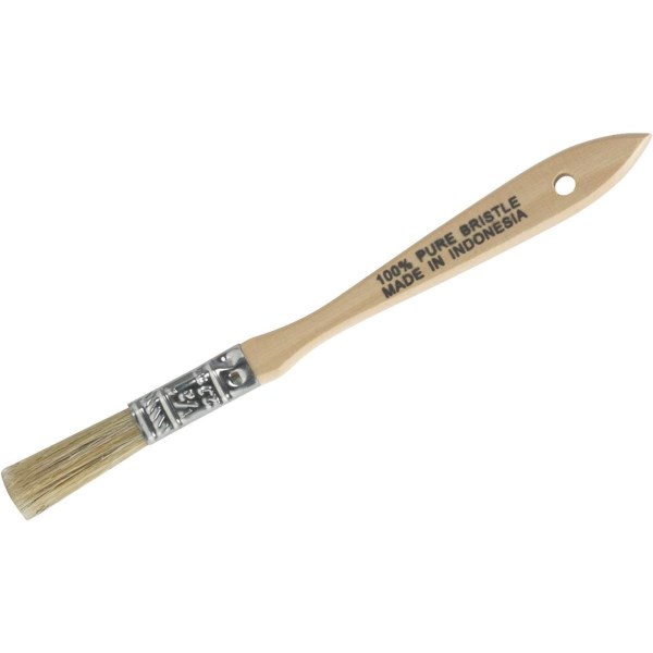 1/2 In. Flat Chip Natural Bristle Paint Brush - Iieemm