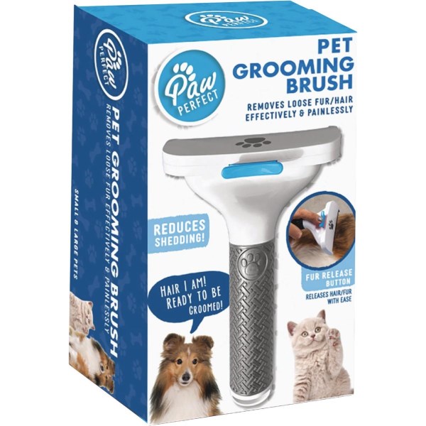 Bell+Howell Paw Perfect Pet Grooming Brush - Iieemm