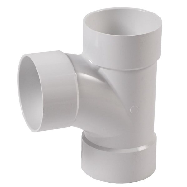 IPEX Canplas Sanitary Tee 3 In. PVC Sewer and Drain Tee - Iieemm
