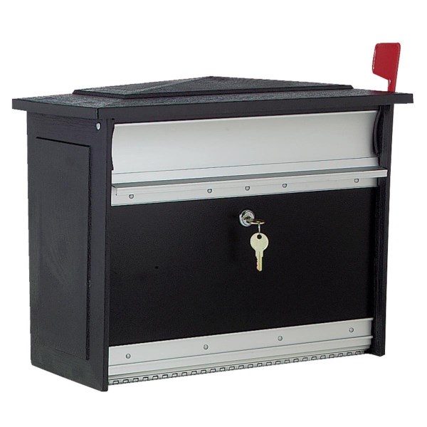 Gibraltar Mailsafe Lockable Security Wall Mount Mailbox - Iieemm
