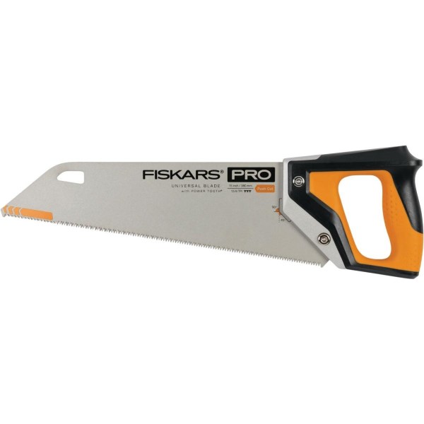 Fiskars Pro POWER TOOTH 15 In. L Blade Metal Handle Hand Saw with Sheath - Iieemm