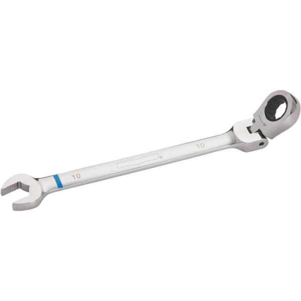 Channellock Metric 10 mm 12-Point Ratcheting Flex-Head Wrench - Iieemm