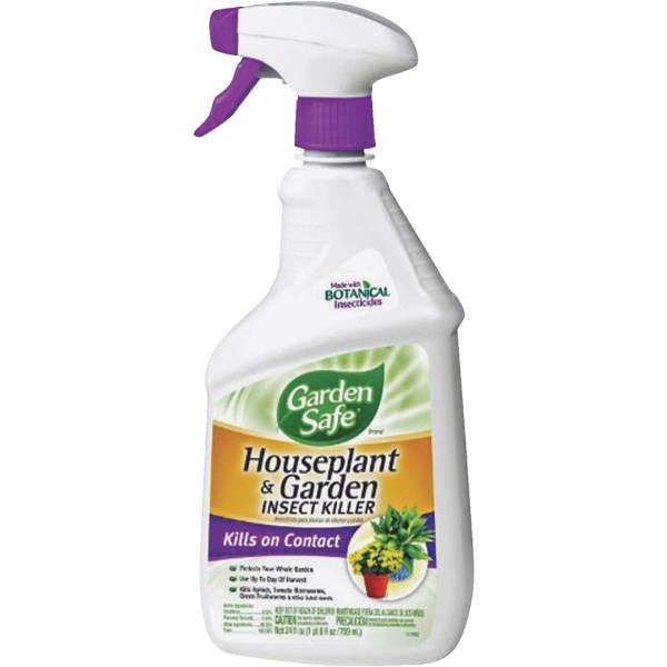 Garden Safe 32 Oz. Ready To Use Trigger Spray Houseplant & Garden Insect Killer - Iieemm