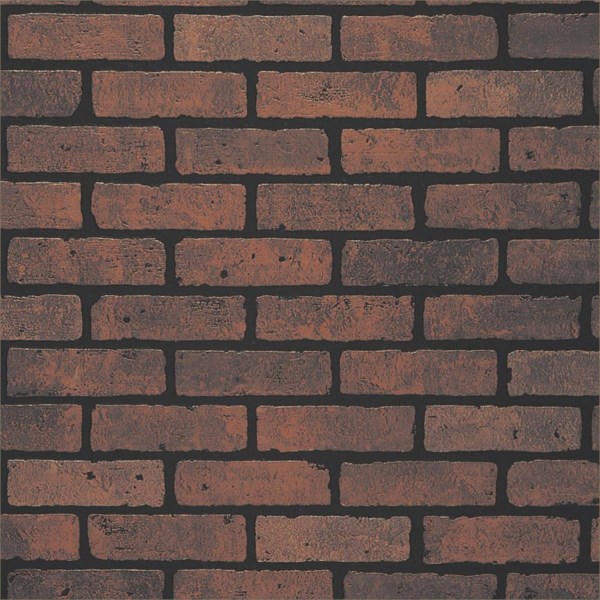 DPI 4 Ft. x 8 Ft. x 1/4 In. Red Brick Gaslight II Wall Paneling - Iieemm