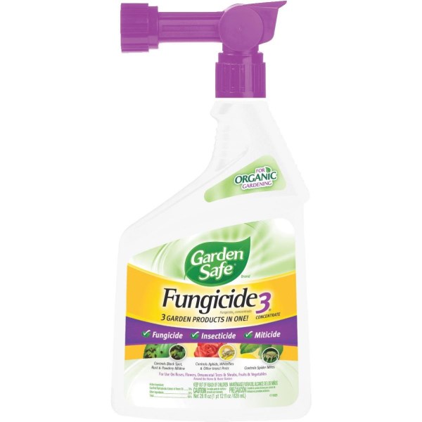 Garden Safe Fungicide 3 28 Oz. Ready To Spray Hose End Fungicide - Iieemm