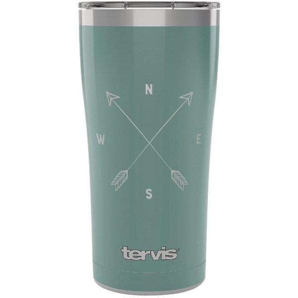 Tervis Simple Compass 20 Oz. Stainless Steel Tumbler with Slider Lid - Iieemm