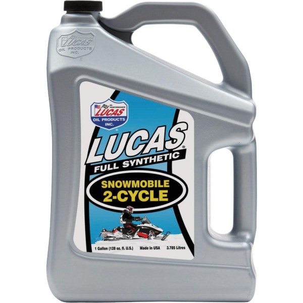 Lucas Oil 1 Gal. Synethic 2-Cycle Snowmobile Oil - Iieemm