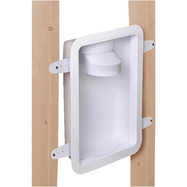 Dundas Jafine 12.05 In. W. x 17.5 In. L. x 3.45 In. D. White Dryer Wall Box - Iieemm