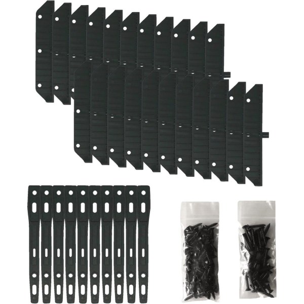 Nuvo Iron Polyoxymethylene Black Louver System - Iieemm