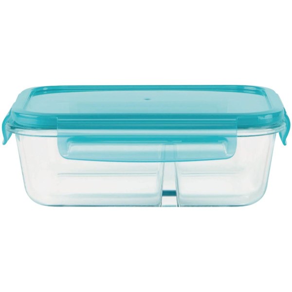 Pyrex MealBox 3.4 Cup Rectangle Storage Container with Plastic Cover - Iieemm