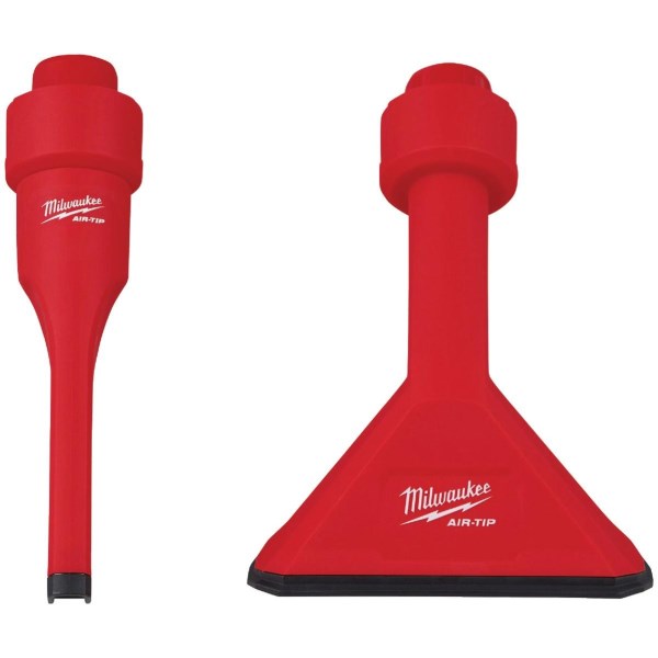 Milwaukee AIR-TIP 1-1/4 In. – 2-1/2 In. Non-Marring Utility Vacuum Accessory Kit (2-Piece) - Iieemm