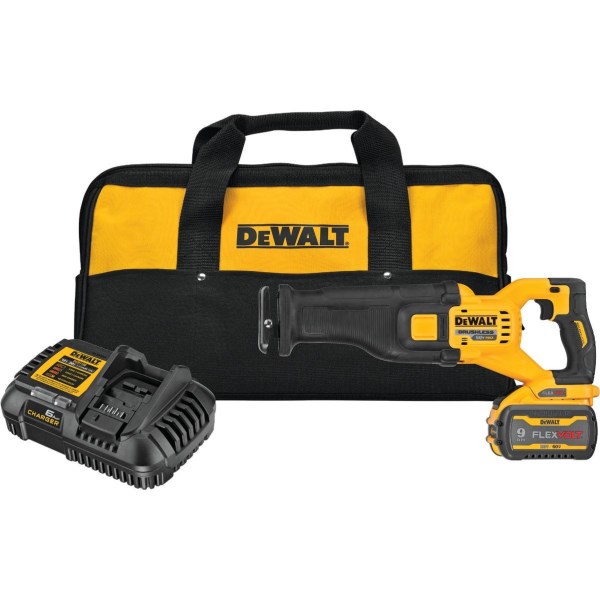 DEWALT FLEXVOLT 60 Volt MAX Lithium-Ion Brushless Cordless Reciprocating Saw Kit - Iieemm