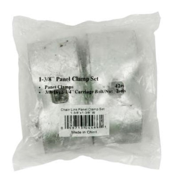 Midwest Air Tech 1-3/8 In. Galvanized Steel Kennel Clamp (2-Pack) - Iieemm