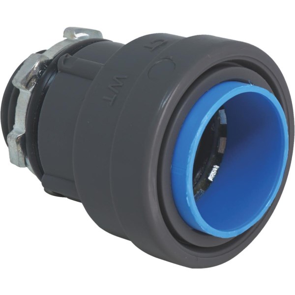 Southwire SimPush 1/2 In. Liquid Tight Type-B Push-To-Install Box Connector - Iieemm