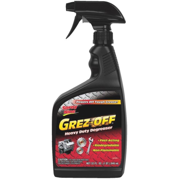 Spray Nine Grez-Off 32 Oz. Trigger Spray Degreaser - Iieemm