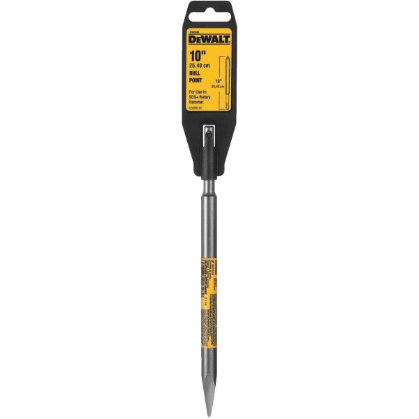 DEWALT SDS Plus 10 In. Bull Point Bit - Iieemm