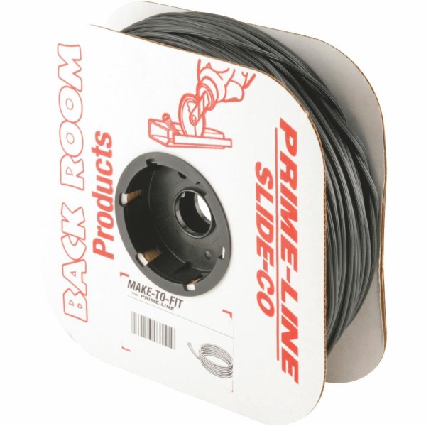 Prime-Line 0.165 In. Dia. x 250 Ft. L. Black Vinyl Screen Retainer Spline - Iieemm