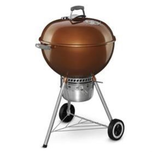 Weber Original Kettle 22 In. Dia. Copper Premium Charcoal Grill - Iieemm