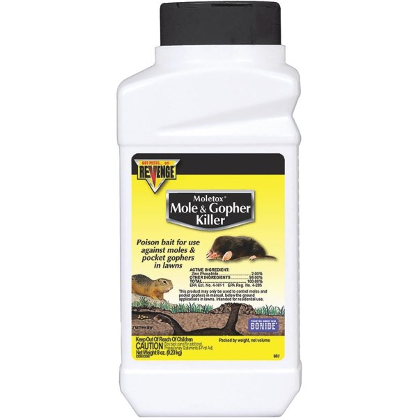 Bonide Moletox II 8 Oz. Corn Pellets Mole & Gopher Killer - Iieemm