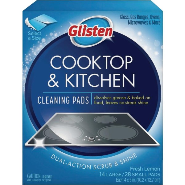 Glisten Cooktop & Kitchen Cleaning Pads (14-Count) - Iieemm